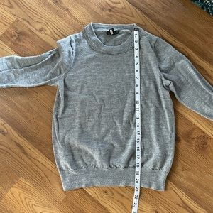J Crew 3/4 sleeve sweater
